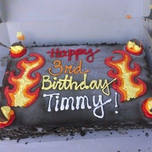Timmy 3rd bday cake
