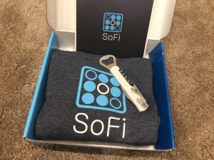 SoFi welcome package